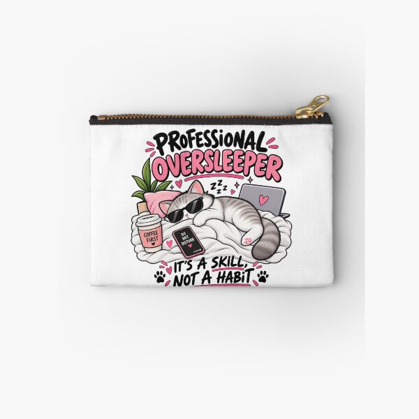 Item preview, Professional Oversleeper Cat designed and sold by OddMuseLab.