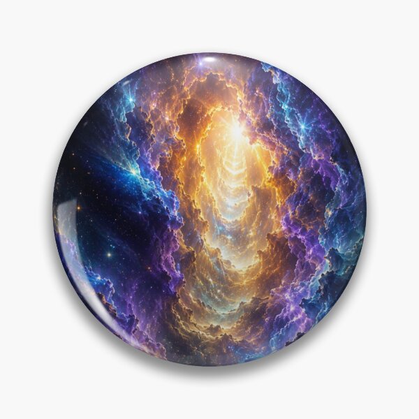 Item preview, The Celestial Passage – Luminous Cosmic Nebula Space Art designed and sold by OandSDesigns23.
