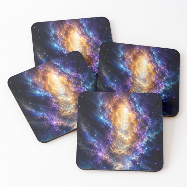 Item preview, The Celestial Passage – Luminous Cosmic Nebula Space Art designed and sold by OandSDesigns23.
