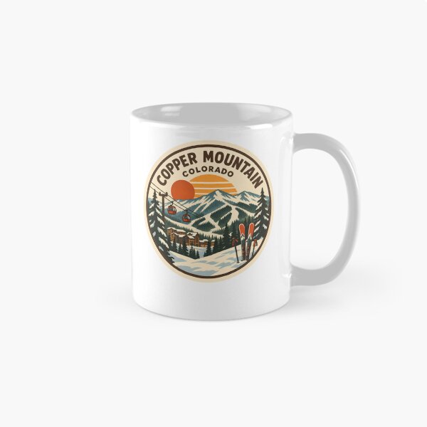 Item preview, Copper Mountain Colorado Vintage Ski Resort Badge designed and sold by LittleArij.