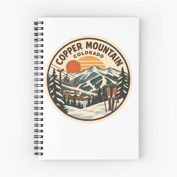 Item preview, Copper Mountain Colorado Vintage Ski Resort Badge designed and sold by LittleArij.
