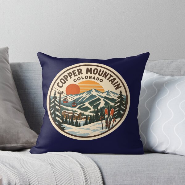 Item preview, Copper Mountain Colorado Vintage Ski Resort Badge designed and sold by LittleArij.