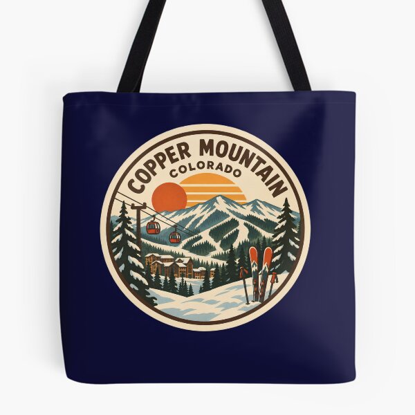 Item preview, Copper Mountain Colorado Vintage Ski Resort Badge designed and sold by LittleArij.