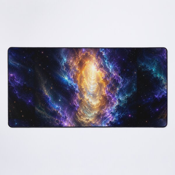 Item preview, The Celestial Passage – Luminous Cosmic Nebula Space Art designed and sold by OandSDesigns23.