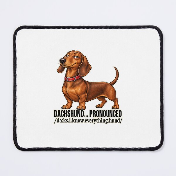 Item preview, Dachshund phonetically  designed and sold by Creations by Dean.
