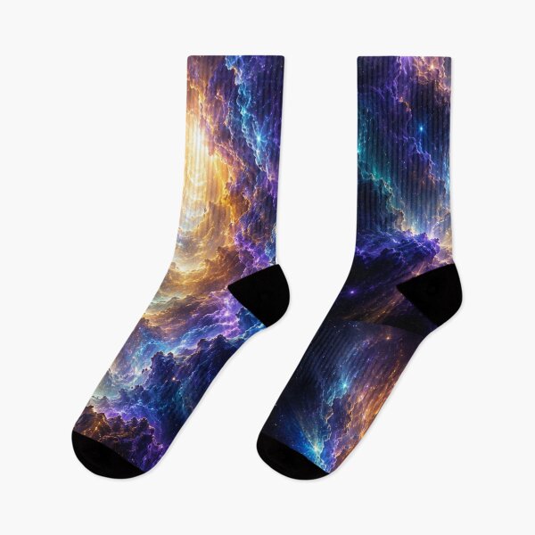 Item preview, The Celestial Passage – Luminous Cosmic Nebula Space Art designed and sold by OandSDesigns23.