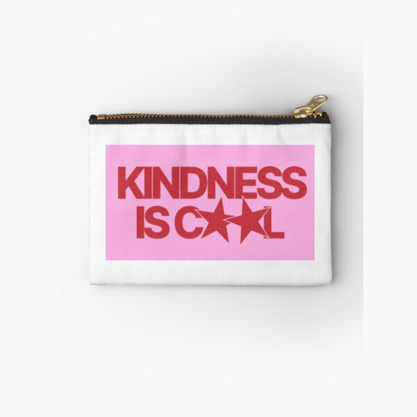 Item preview, Kindness Is Cool Pink Red Star Typography Aesthetic designed and sold by hannahbee.