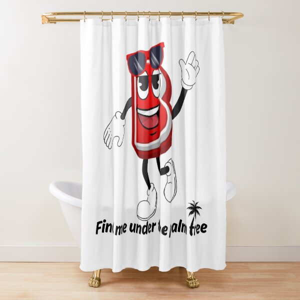 Item preview, Letter B in Paradise - Cute Cartoon Initial Find Me Under the Palm Tree designed and sold by ImaginARTDesign.