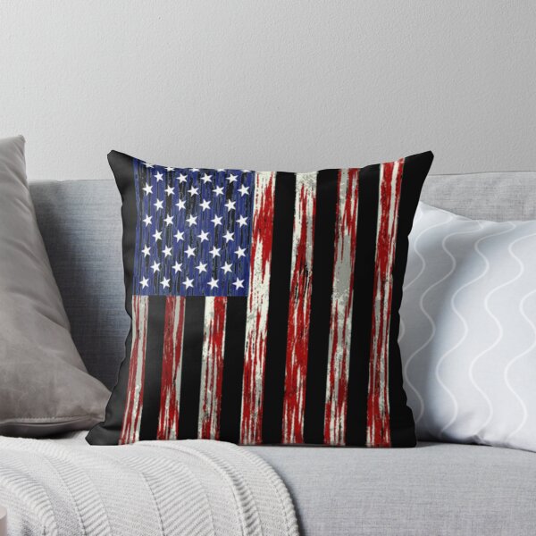 Item preview, Usa American Flag Distressed Design Tee designed and sold by nanakoe.