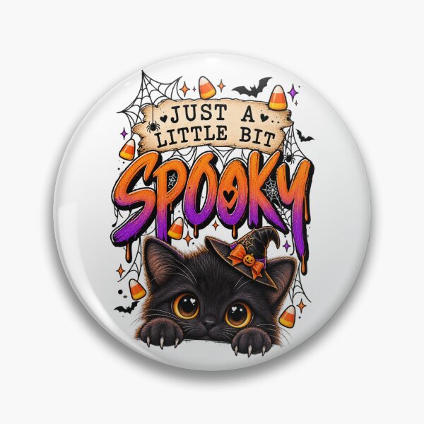 Item preview, Cute Spooky Black Cat Halloween – Witchy Candy Corn Design designed and sold by Ayden World.