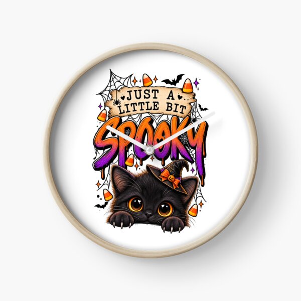 Item preview, Cute Spooky Black Cat Halloween – Witchy Candy Corn Design designed and sold by Ayden World.