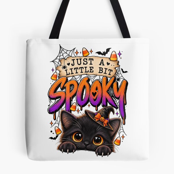 Item preview, Cute Spooky Black Cat Halloween – Witchy Candy Corn Design designed and sold by Ayden World.
