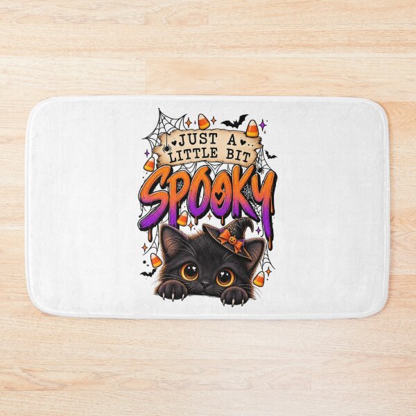 Item preview, Cute Spooky Black Cat Halloween – Witchy Candy Corn Design designed and sold by Ayden World.