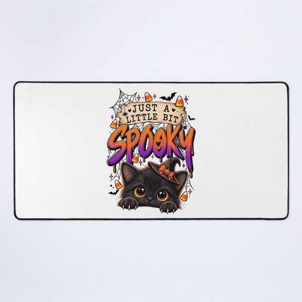 Item preview, Cute Spooky Black Cat Halloween – Witchy Candy Corn Design designed and sold by Ayden World.
