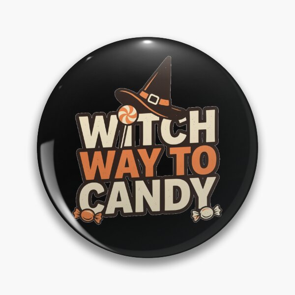 Item preview, Halloween Witch – Witch Way To Candy designed and sold by No Excuses Supply.