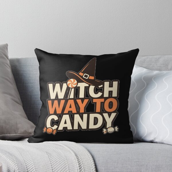 Item preview, Halloween Witch – Witch Way To Candy designed and sold by No Excuses Supply.