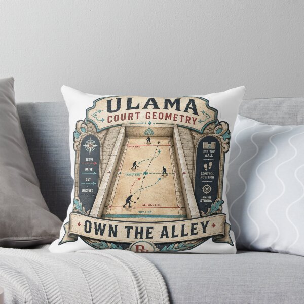 Item preview, Ulama Court Geometry Own The Alley designed and sold by Rhubarb Bridge Merch.