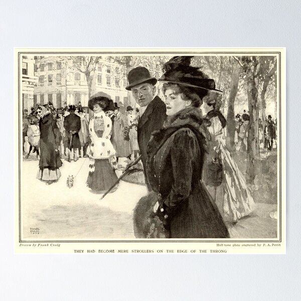 Item preview, They Had Become Mere Strollers on the Edge of the Throng designed and sold by Donkey's Salad.