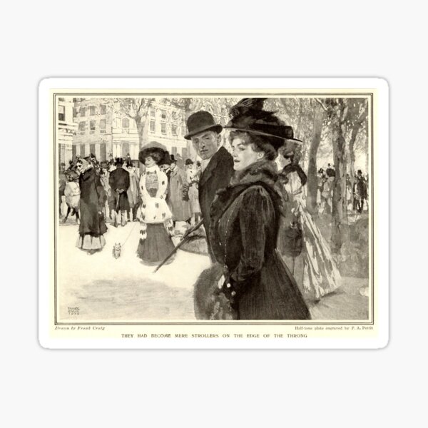 Item preview, They Had Become Mere Strollers on the Edge of the Throng designed and sold by Donkey's Salad.