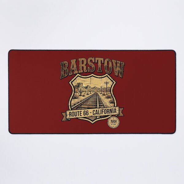 Item preview, Barstow California Route 66 Railroad Badge designed and sold by Normandy Road Heritage.