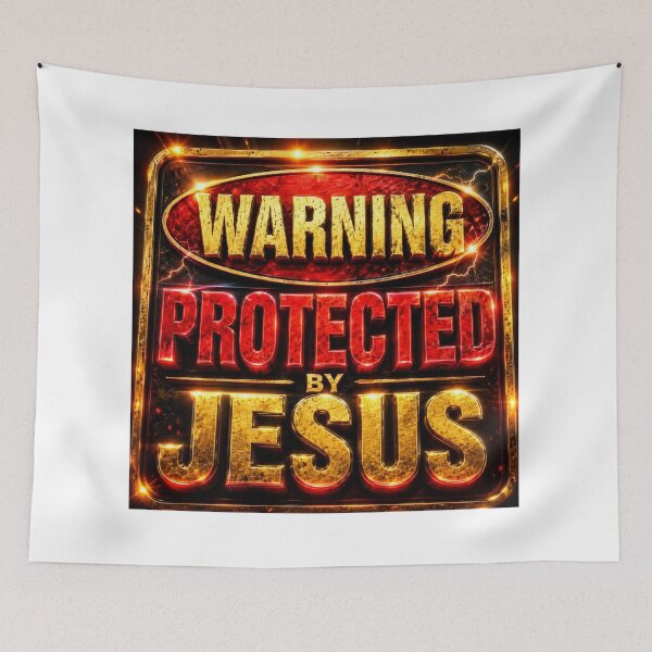 Item preview, Protected by Jesus designed and sold by Michelles101.