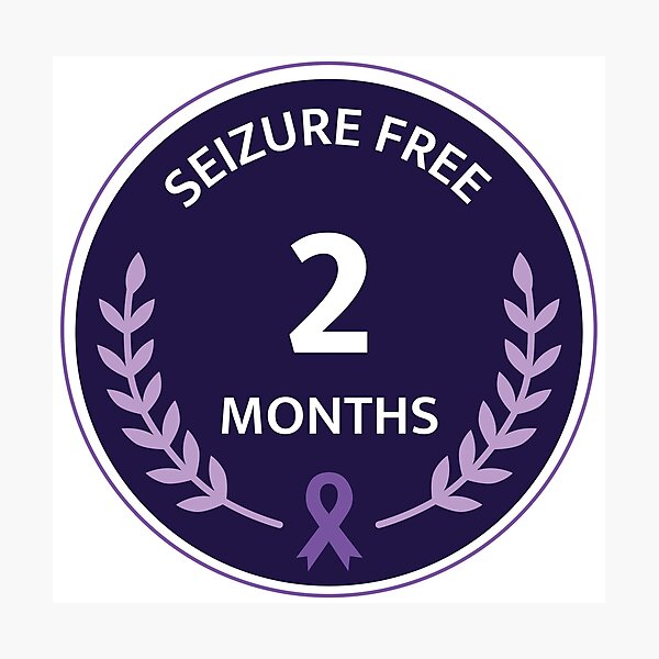 Item preview, 2 Months Seizure Free designed and sold by MickeyEdwards.