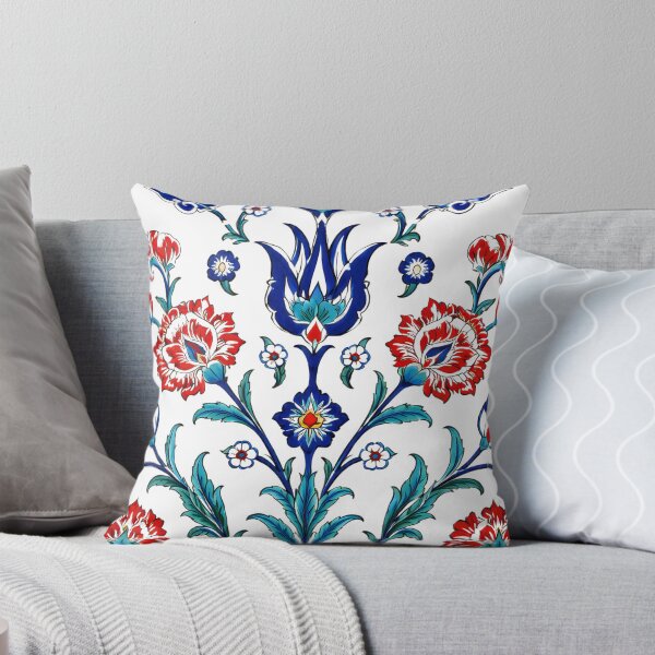 Item preview, Ottoman Floral Pattern – Turkish Iznik Tile Art Design 2 designed and sold by Psycho-Crazy.