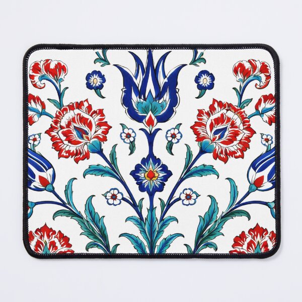 Item preview, Ottoman Floral Pattern – Turkish Iznik Tile Art Design 2 designed and sold by Psycho-Crazy.