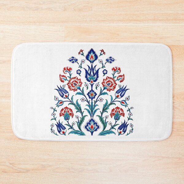 Item preview, Ottoman Floral Pattern – Turkish Iznik Tile Art Design 2 designed and sold by Psycho-Crazy.