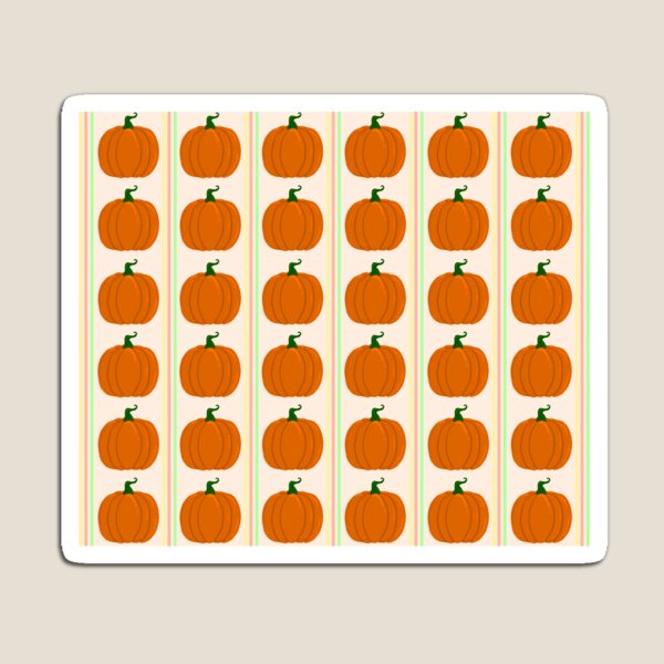 Item preview, Retro Pumpkin Pattern  designed and sold by cherrynat1.
