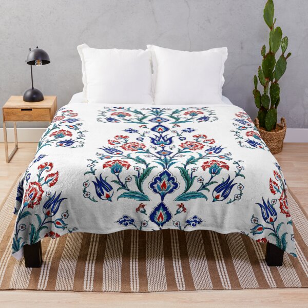 Item preview, Ottoman Floral Pattern – Turkish Iznik Tile Art Design 2 designed and sold by Psycho-Crazy.
