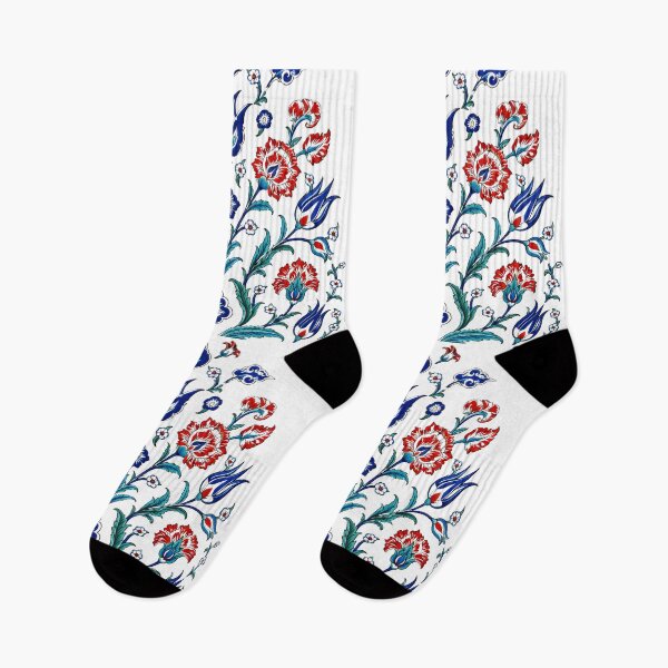 Item preview, Ottoman Floral Pattern – Turkish Iznik Tile Art Design 2 designed and sold by Psycho-Crazy.