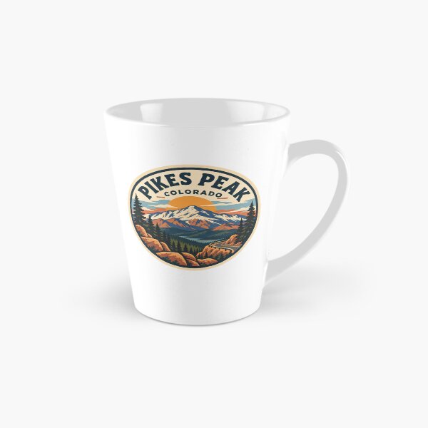 Item preview, Pikes Peak Colorado Vintage Mountain Highway Badge designed and sold by LittleArij.