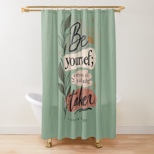 Item preview, Be Yourself Everyone Else Is Already Taken Quote | Oscar Wilde Inspirational Self Love Typography designed and sold by MimiSabu.