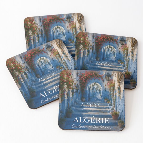 Item preview, Blue Village Alley Algeria — Colours and Traditions. designed and sold by Louise2026.