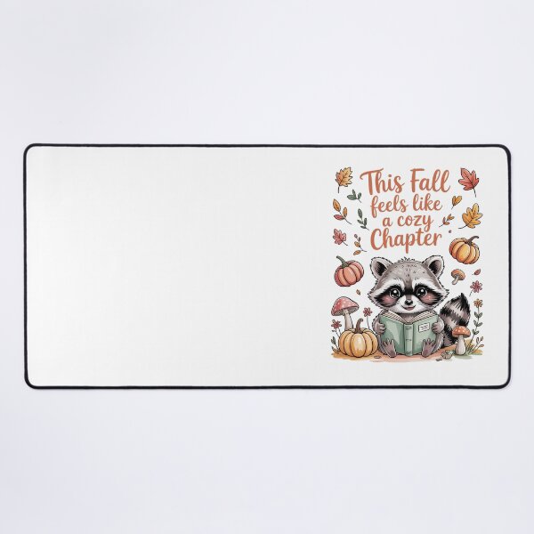 Item preview, Cozy Fall Chapter Raccoon designed and sold by jkrphoto.