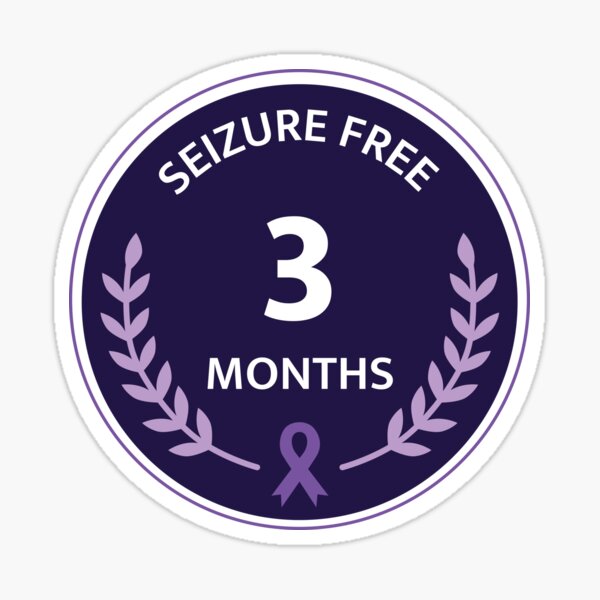 Item preview, 3 Months Seizure Free designed and sold by MickeyEdwards.