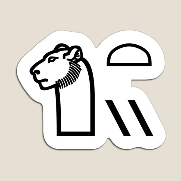 Item preview, Strength & Power in Ancient Egyptian Hieroglyphs – pḥty designed and sold by ModernAncients.