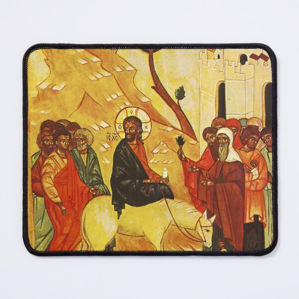 Item preview, Christ Entering Jerusalem Palm Sunday 1450 designed and sold by GuyBlank.