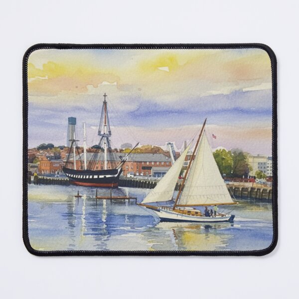 Item preview, USS Constitution, Boston designed and sold by Pinkgnomie.
