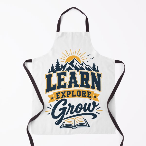 Item preview, Learn Explore Grow | Retro Education Adventure Design designed and sold by Sunday.Supply.