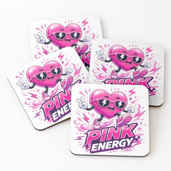 Item preview, Pink Energy Cute Girl Sticker PNG | Positive Vibes Kawaii Graphic | Feminine Pink Aesthetic Vinyl Decal | Cute Gift designed and sold by Stylestickers55.