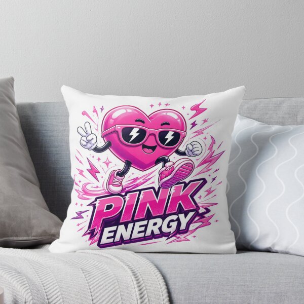 Item preview, Pink Energy Cute Girl Sticker PNG | Positive Vibes Kawaii Graphic | Feminine Pink Aesthetic Vinyl Decal | Cute Gift designed and sold by Stylestickers55.