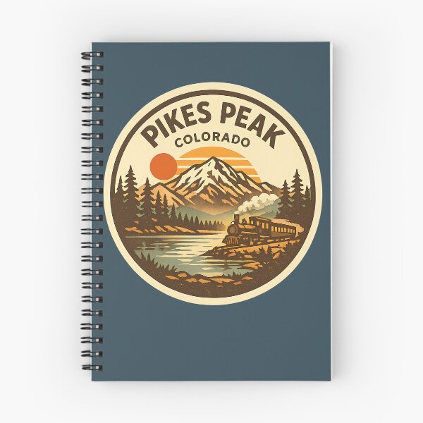 Item preview, Pikes Peak Cog Railway Colorado Vintage Train Badge designed and sold by LittleArij.
