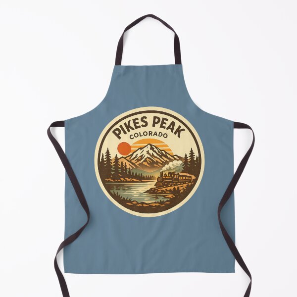 Item preview, Pikes Peak Cog Railway Colorado Vintage Train Badge designed and sold by LittleArij.