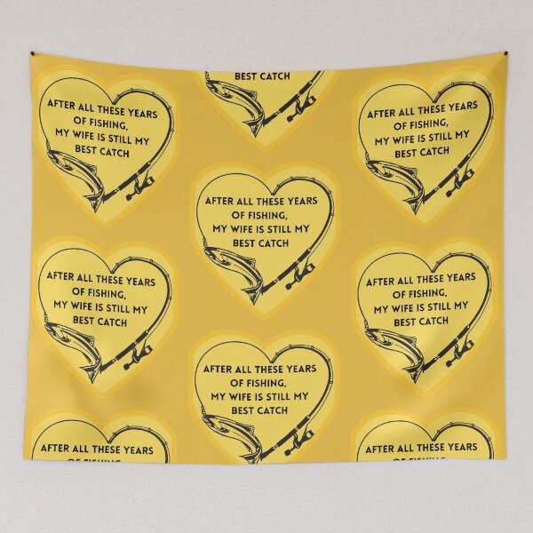 Item preview, My Wife Is Still My Best Catch Funny Fishing Husband Shirt designed and sold by MariaPCMaria.