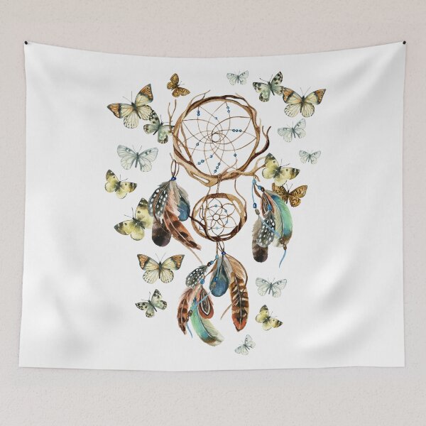 Aperçu de l'œuvre Butterfly Dream Catcher créée et vendue par christineiris.