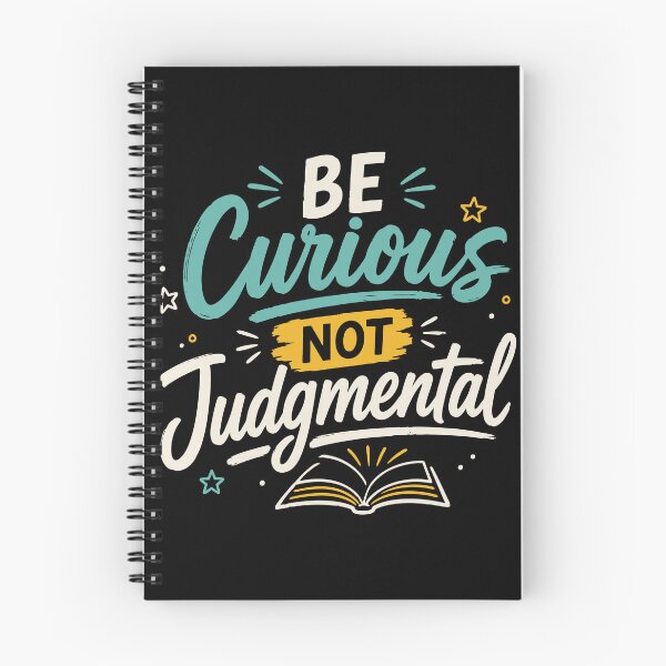 Item preview, Be Curious Not Judgmental | Positive Education Design designed and sold by Sunday.Supply.