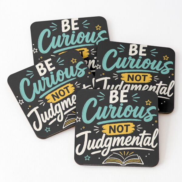 Item preview, Be Curious Not Judgmental | Positive Education Design designed and sold by Sunday.Supply.