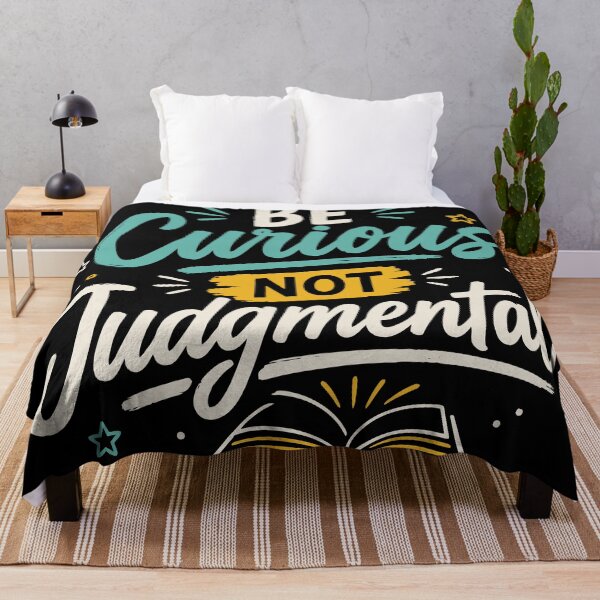 Item preview, Be Curious Not Judgmental | Positive Education Design designed and sold by Sunday.Supply.